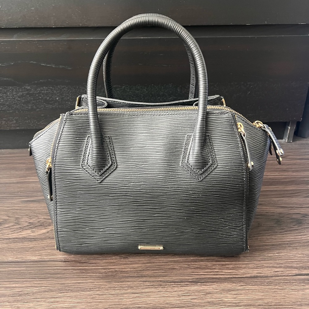 Mini Perry Satchel in Black